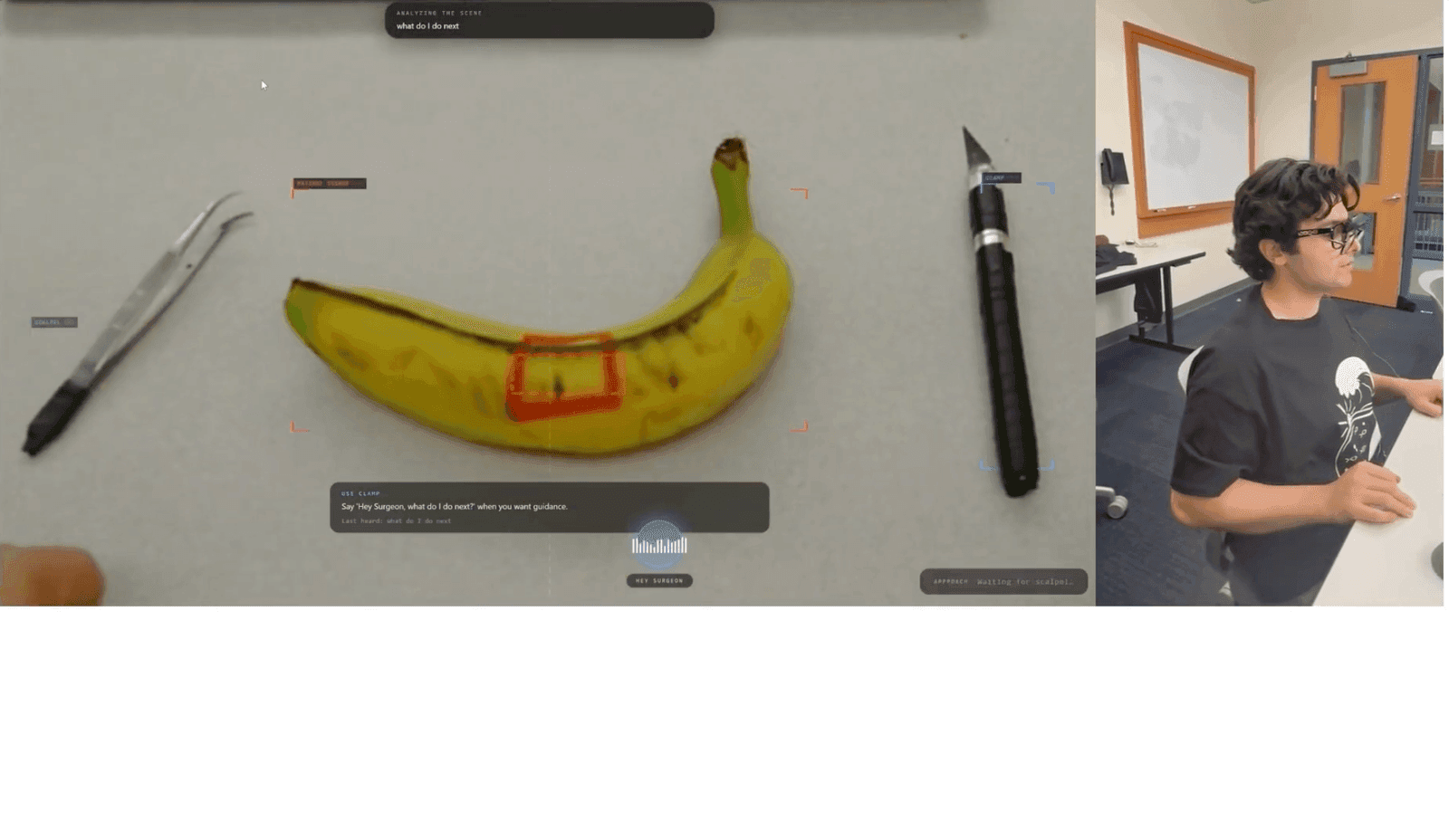 SurgeonAI’s application preview.